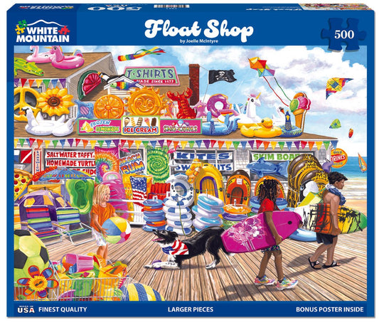 Float Shop (1854pz) - 500 Piece Jigsaw Puzzle