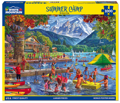 Summer Camp (2028pz) - 1000 Piece Jigsaw Puzzle