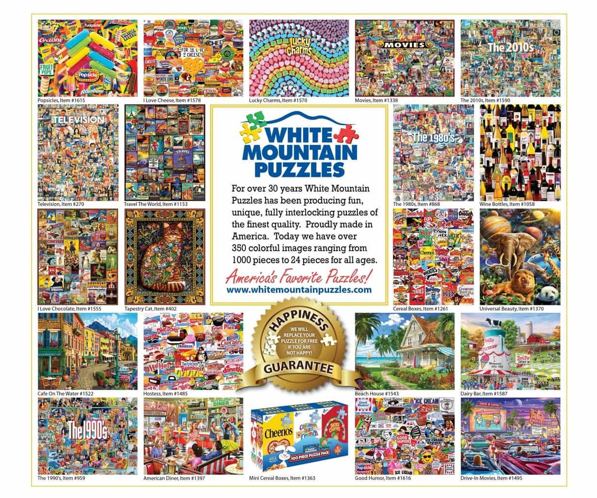 Cult Classics (2242pz) - 1000 Piece Jigsaw Puzzle
