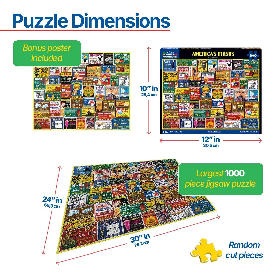 America’s First (2034pz) - 1000 Piece Jigsaw Puzzle
