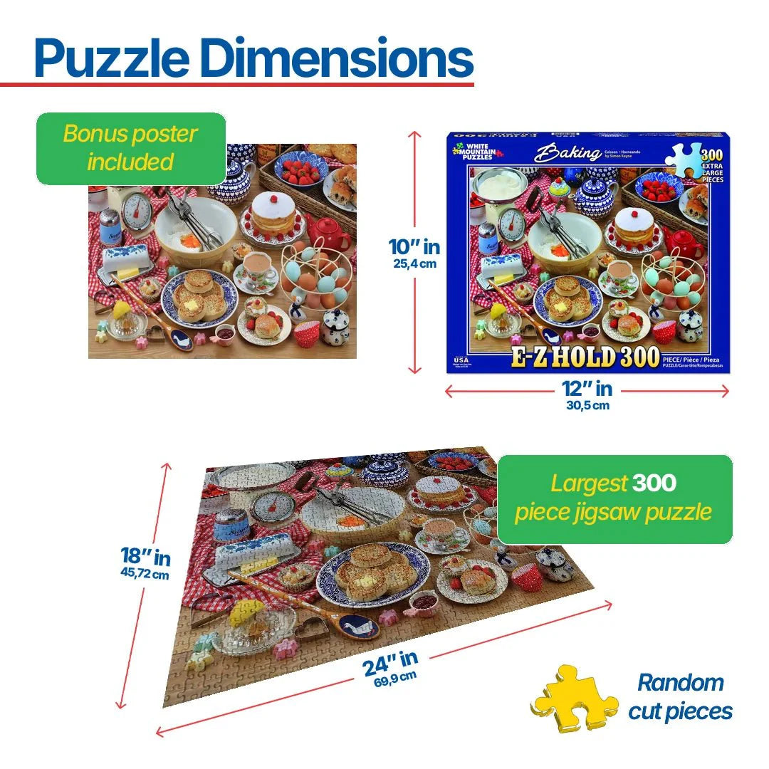 Baking (1283pz) - 300 Piece Jigsaw Puzzle