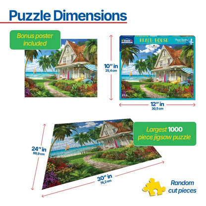Beach House (1543pz) - 1000 Pieces