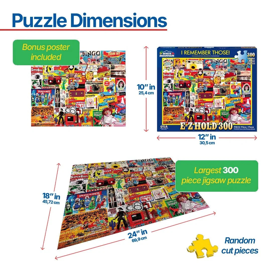 I Remember Those (1303pz) - 300 Piece Jigsaw Puzzle