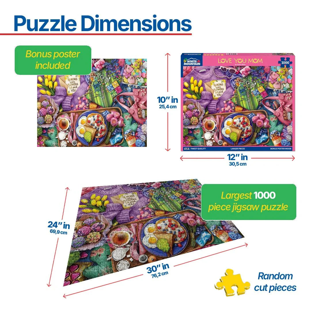 Love You Mom (2067pz) - 1000 Piece Jigsaw Puzzle