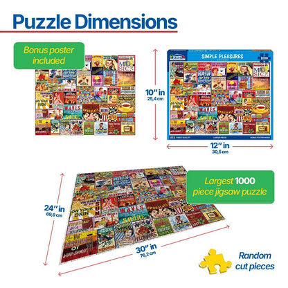 Simple Pleasures (2157pz) - 1000 Piece Jigsaw Puzzle