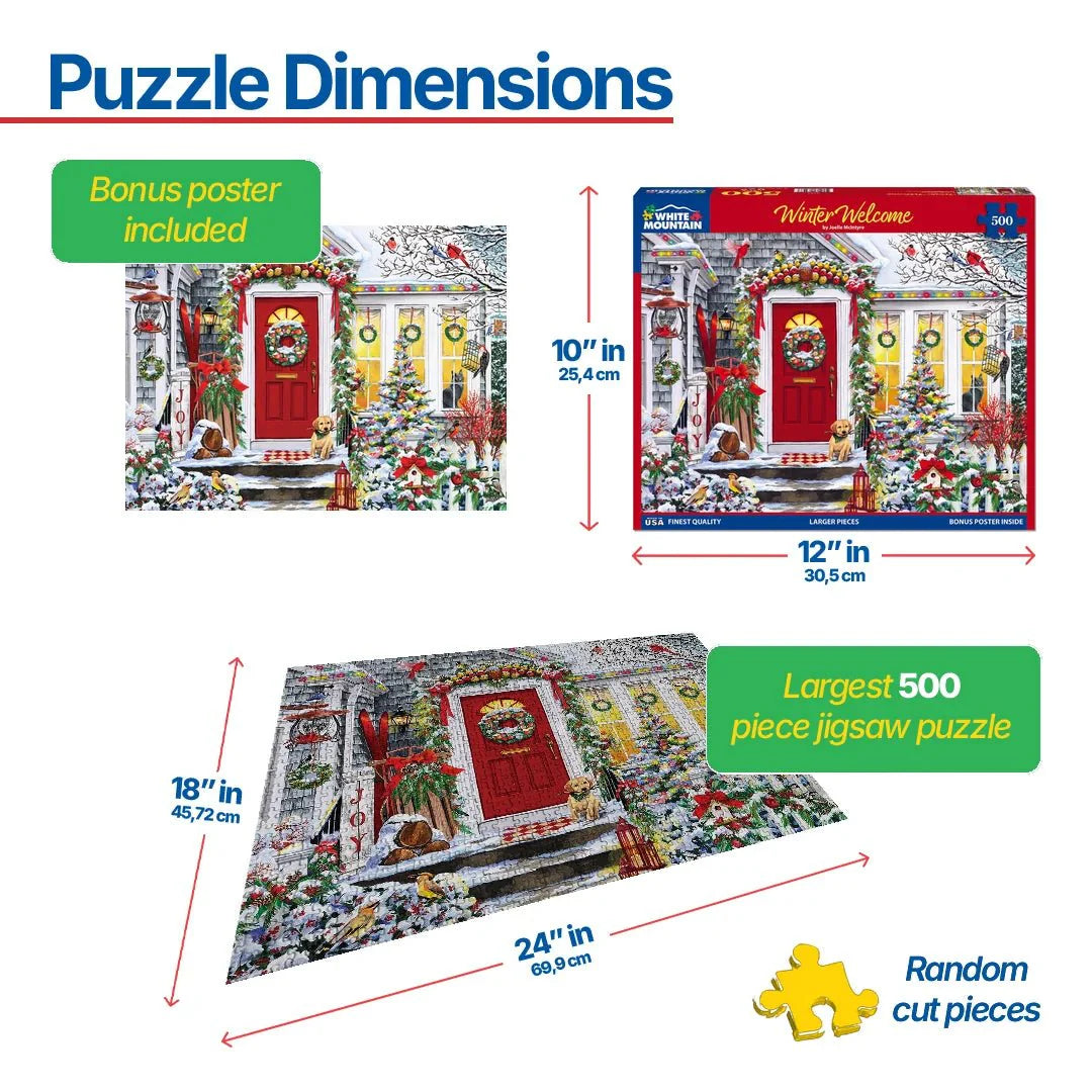Winter Welcome (2141pz) - 500 Piece Jigsaw Puzzle